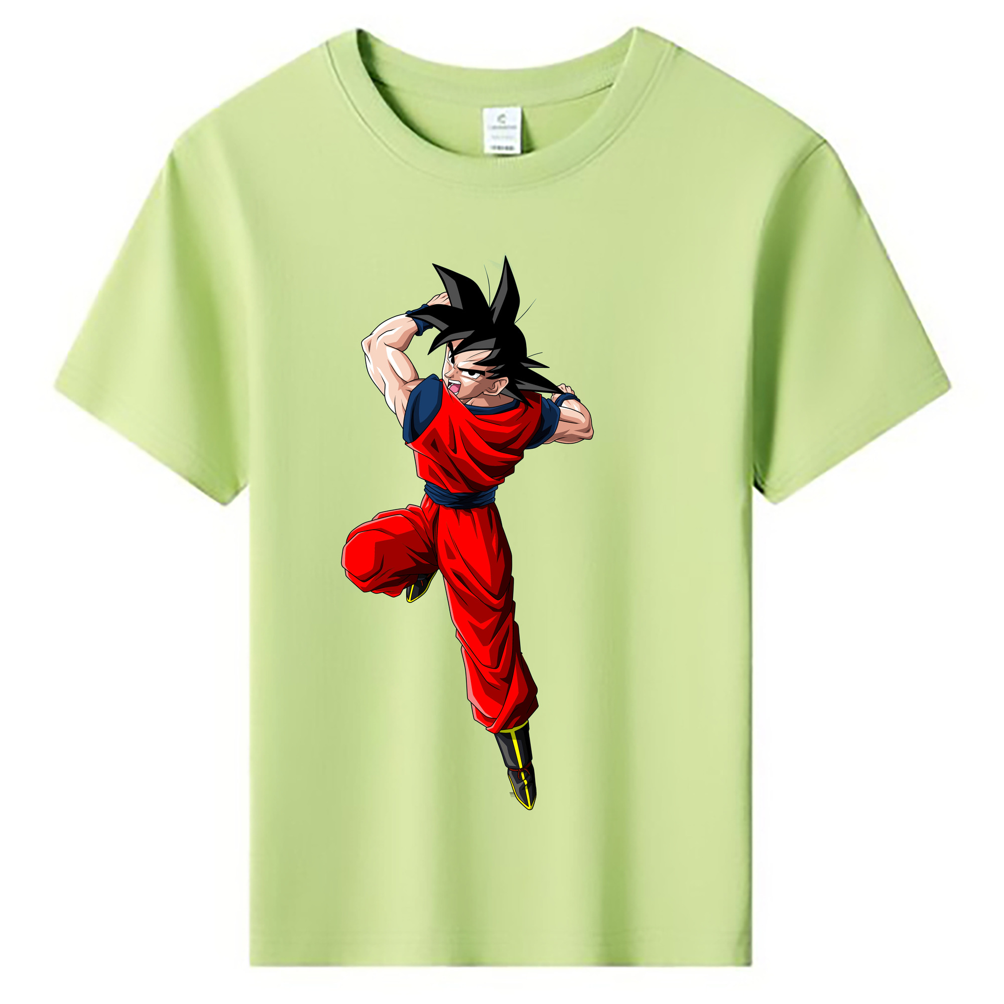 （画像用） ドラゴンボール 孫悟空（そん ごくう）Son Goku カカロット DRAGON BALL Kakarotto 綿100％キッズTシャツ（フロントプリント）
